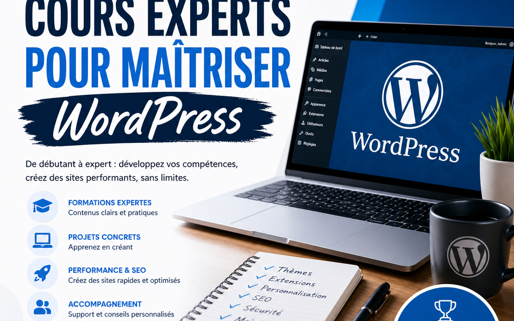 Agence Formation WordPress : Cours Experts pour Maîtriser WordPress